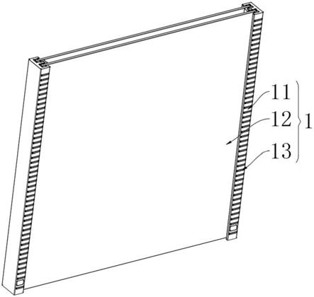 一种单元幕墙上嵌入式玻璃栏杆的固定结构的制作方法