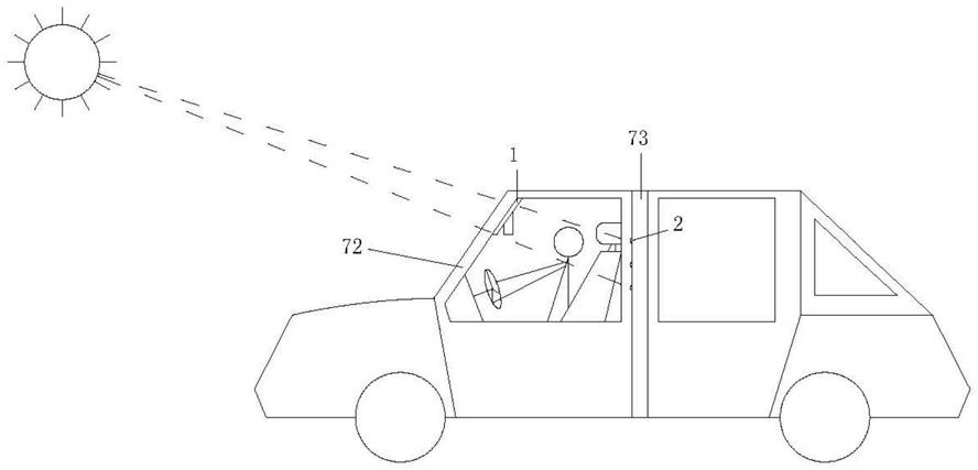 车用智能挡光装置的制作方法