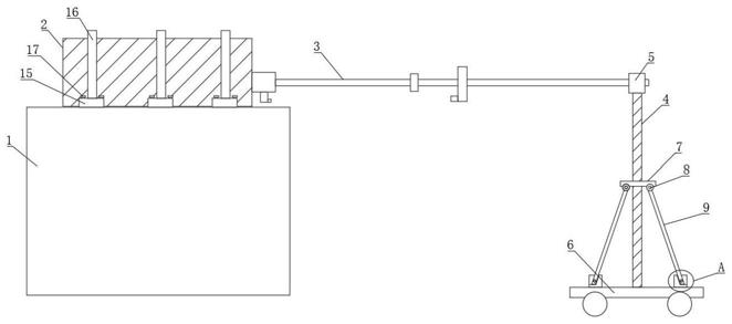 一种用于圆管换热器的涨管限位装置的制作方法