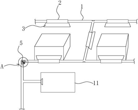车间自动化吸絮管路装置的制作方法