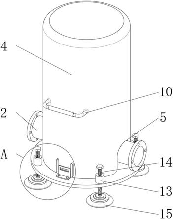 一种自带隔音装置的循环热水泵的制作方法