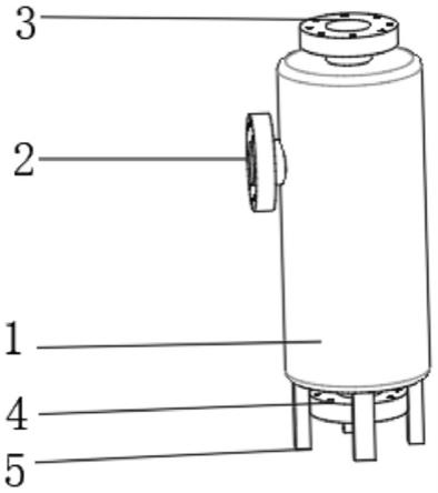 一种降低常压塔负荷的预洗闪蒸塔的制作方法