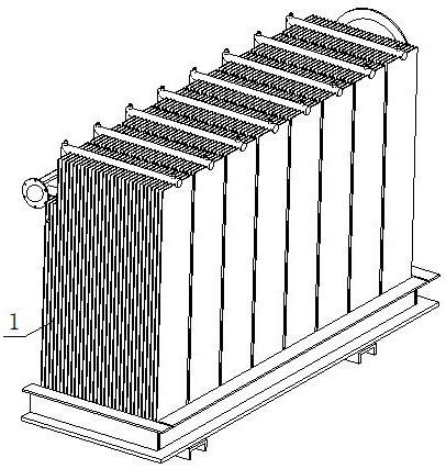 一种变压器散热器用的支撑架装置的制作方法