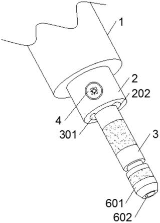 一种钥匙加工用的螺纹导针的制作方法