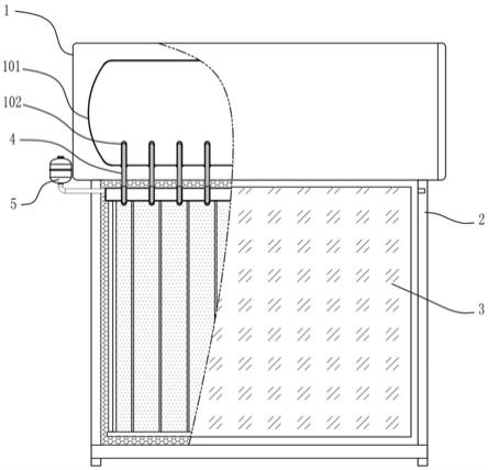 平板一体式太阳能热水器的制作方法