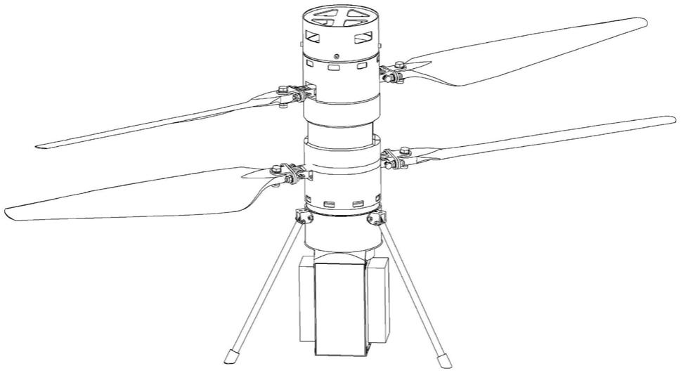 一种电动共轴无人机旋翼系统的制作方法