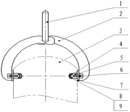 一种综采液压支架立柱盲孔型柱芯吊装工具的制作方法