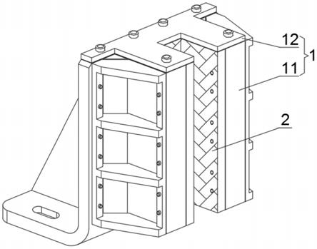 抗震防脱轨的电梯导靴结构的制作方法