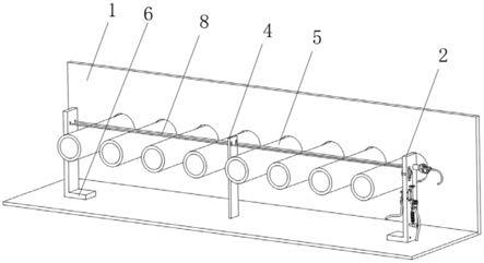 一种拉绳式辊轴断棒检测装置的制作方法