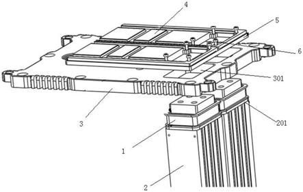 一种大容量电池极柱与上盖板的密封结构的制作方法