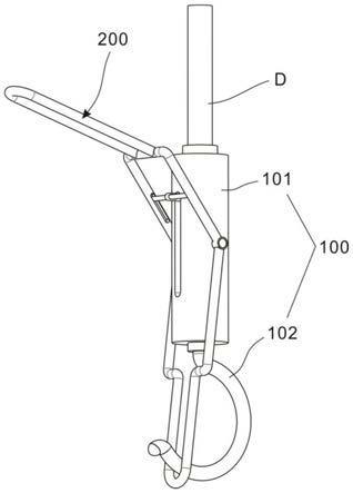 一种塔式起重机的吊钩自动脱钩装置的制作方法