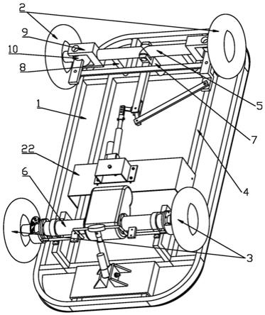 一种基于电动平板车的AGV小车及控制方法与流程