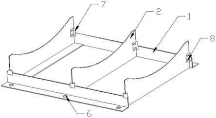 一种用于皮带机运输的缓冲床装置的制作方法