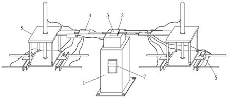 一种电器柜体及门壳体的物流码垛机输送架的制作方法