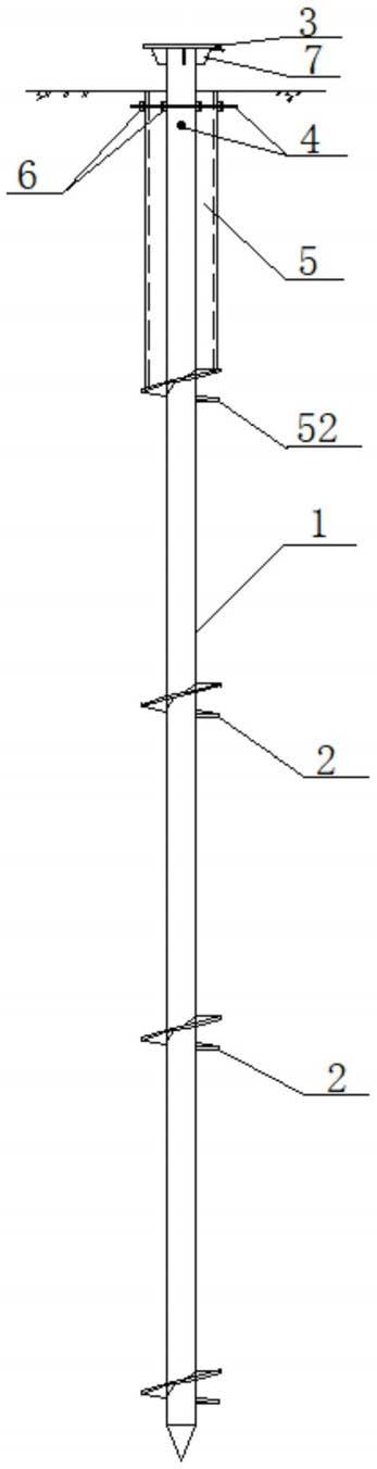装配组合型螺旋锚基础的制作方法