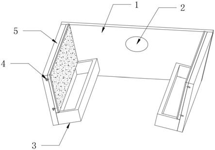 一种喷水织机用喷溅防护结构的制作方法
