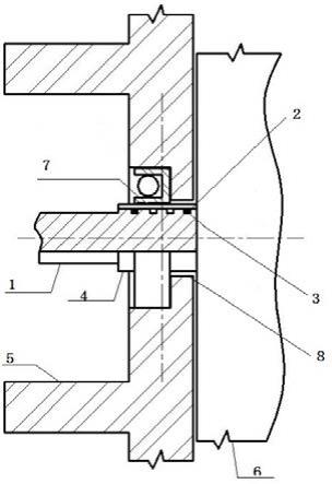 罗茨泵密封装置的制作方法