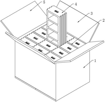 一种环保型防水七层瓦楞纸箱的制作方法