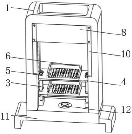 二极管生产用烘干架的制作方法