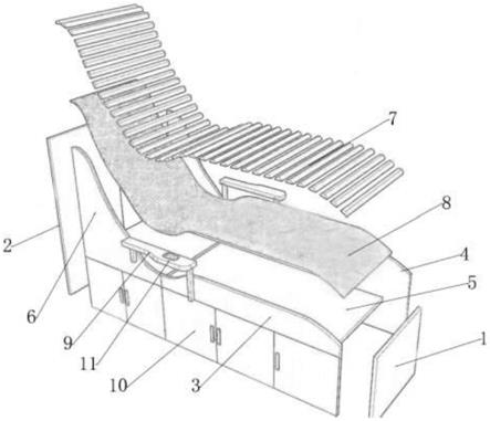 一种电取暖躺椅的制作方法