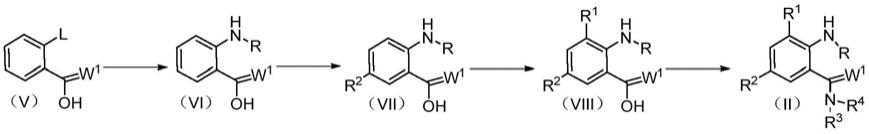 1-吡啶基吡唑酰胺类化合物及其中间体的制备方法与流程