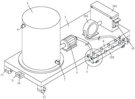 一种空气源热泵机组的融霜控制装置的制作方法