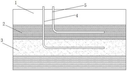 海域水合物泄水井辅助降压开采方法