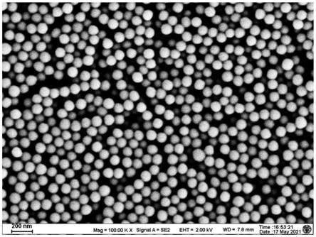 一种基于静电作用的纳米级彩色微球制备方法与流程