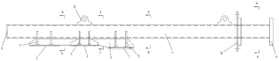 一种轨道吊小车行走机构底座焊接定位工装的制作方法