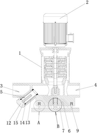 一种节能型立式多级管道泵的制作方法