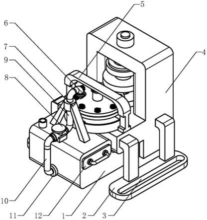 一种生产变线径缓冲器弹簧的数控磨簧机的制作方法