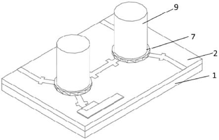 Ka波段宽频微带基片式双节环行器的制作方法