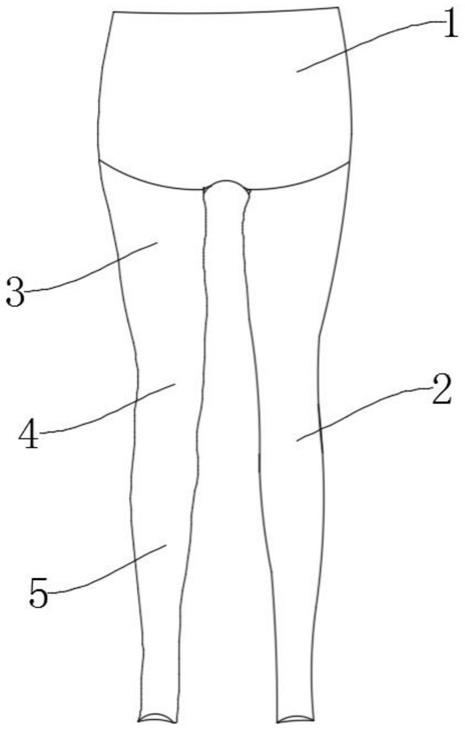 一种弹力贴身无束缚感的无缝连裤袜的制作方法