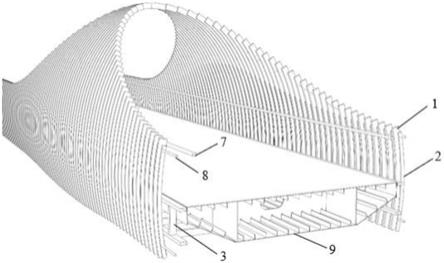 人行桥装饰防护栏杆的制作方法