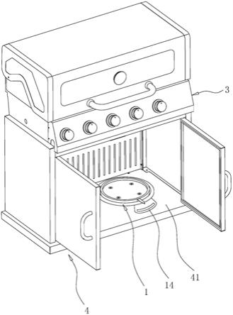 一种具有燃气量显示功能的烤炉的制作方法