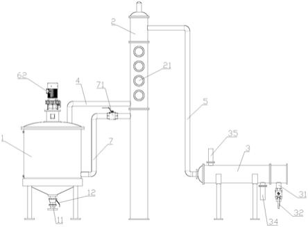 一种塔式精馏蒸馏器的制作方法