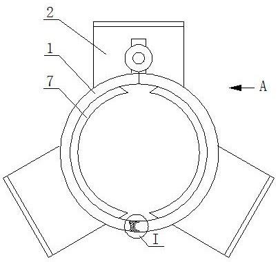 螺旋铰刀轴用刀片焊接设备的制作方法