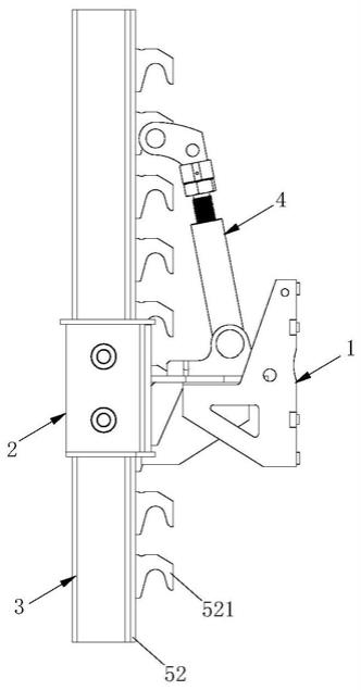 一种弹簧摆针式防坠装置的制作方法