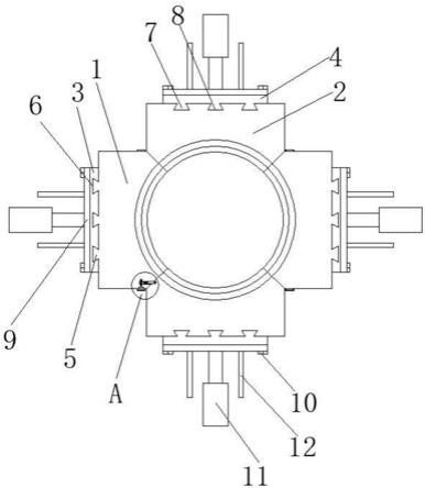 一种轮毂侧模的锁紧装置的制作方法