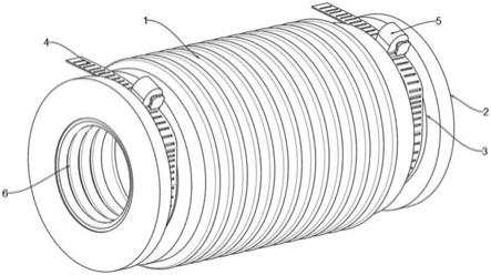一种无菌展阀用便于安装的波纹管的制作方法