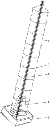 伸缩囊套的防磨损结构的制作方法