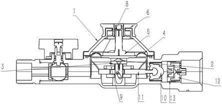 一种管道燃气自闭阀及低压燃气系统管道的制作方法