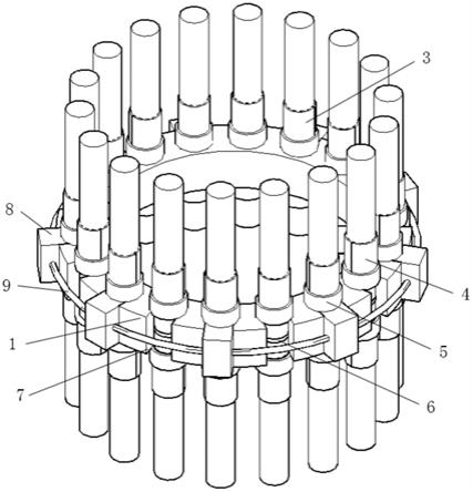 钢筋笼连接结构的制作方法