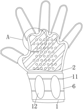 一种工业用耐腐蚀防护手套的制作方法