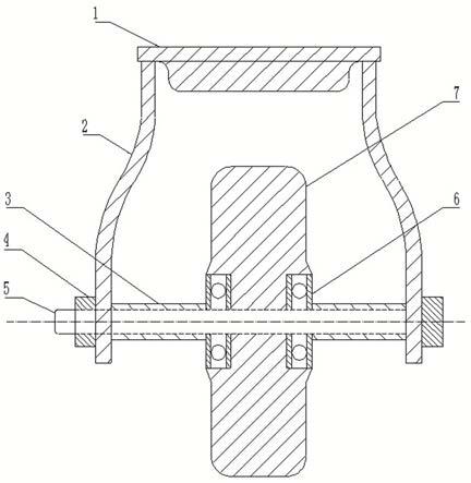 专用于腈纶纺丝车间防缠绕脚轮的制作方法