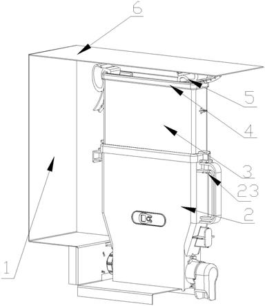 扩展型饮料机料盒结构的制作方法