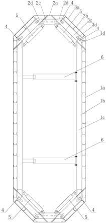 桥梁空心墩柱自动张合内模板的制作方法