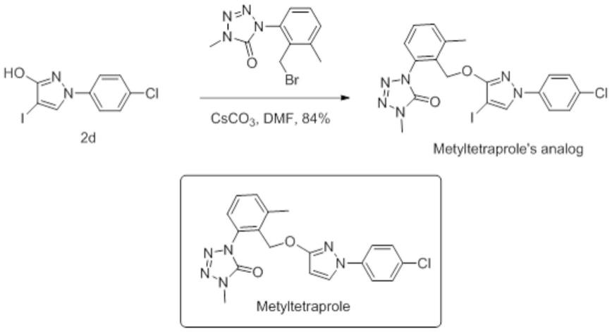 一种碘促进氧化法制备4-碘代N-芳基吡唑类化合物的方法