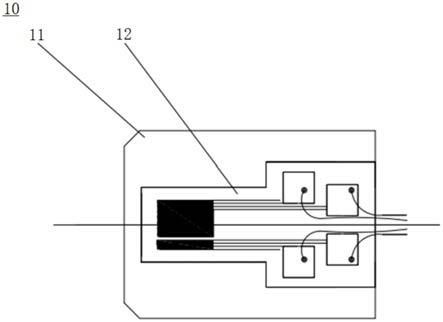 方坯连铸结晶器嵌入式传感器及传感器测量结构的制作方法