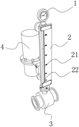 一种便携式明渠量水堰槽液位与流量比对仪的制作方法